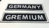 تصحيحات Gremium Germany Patches Patches Comple -Back Size for Jacket on Clothing Biker Stest Patch Patch Rocker 239m