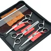 6.0inch 2017 Novo Meisha Cortando Definição Point Down Curvo Cão Shears Profissional Grooming Scissors Conjunto de tesoura de estimação quente, Hb0024