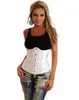 Taille Cincher Underbust Corset Zwart Bustiers Bloemenprint Vrouwen Sexy Lingerie hele retail 8172203U