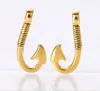 100pcs/lot Tibetan Silver gold bronze Plated Fishhook Charms Pendants For Jewelry Making Bracelet Diy Craft Charms Handmade 13x30mm