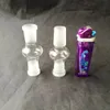 Standard glass adapter drop down 14mm 18mm male to female joint converter glass adapter hookah for glass bong