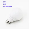 Ściemnialny 2835 SMD LED Globe Żarówki 3W / 5W / 7W / 9W / 12W 400LM 5W E27 B22 Wtyczka LED Lampa Ball Day Biały