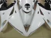 Injektionsgjutning Gratis Anpassa Fairings för Yamaha YZFR1 2004-2006 Vit Svart Fairing Kit YZF R1 04 05 06 OT15