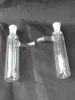 Transparent Glasburk Bongs Tillbehör, Unikt oljebrännare Glasrör Vattenrör Glasrör Oljeplattor Rökning med dropper