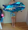 32 "Alüminyum Folyo Uçak Uçak Balon Uçak Çocuk Parti Doğum Günü Dekorasyonu Büyük boy modelleme 82*42cm Mavi Kırmızı Pembe Çanta Dolgu