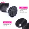 5PCS Lot Indian Virgin Hair Body Wave med stängning 4 buntar Obehandlad Raw Indian Virgin Remy Human Hair Weaves med 1pc Top Lace Close