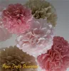 Wholesale-34 Colors 20inch (50cm) Giant Tissue Paper Pom Poms Flowers Balls Hanging Wedding Baby Shower Birthday Party Decorations1 Decorati