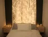 300 LED-verlichting Bruiloft Kerst String Verjaardag Party Outdoor Home Warm Wit Decoratieve Fee Gordijn Garlandes