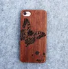 Custom Wood Phone Cases Houten Case voor iPhone 5 6 6 S Plus 7 Cover Houten Case voor Samsung Galaxy S5 S6 S7 EDGE