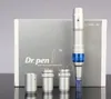 充電式2電池医療用Derma Pen Dr.Pen Ultima A6電気マイクロ針Dermaスタンプの皮膚のスキンケア50ピース針カートリッジ