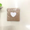 10pcs Jute Love Heart Cup Mat Placemat Coasters Burlap Wedding Cutlery Pocket Rustic Wedding Centerpiece Decoration Table Decor