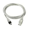 Câble adaptateur USB mâle vers Firewire IEEE 1394, 4 broches mâle iLink, câble firewire 1394 pour SONY DCRTRV75E DV9314401