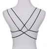 Mulheres Tanques Câmeras Atacado- Sexy Mulheres Lace Up Bralette Bralet Cut Out Bra Bustier Crop Top Cami Tanques de Câmeras Blusa Espartilho Boho Festa Clu