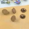 BoYuTe 100 pièces 12MM Cabochon Base réglage cheveux corde fermoir Clips lunette plateau bijoux à bricoler soi-même résultats composants