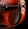 Marca V02 violín para principiantes 4/4 Arce Violino 3/4 antiguo mate de alta calidad hecho a mano violín acústico estuche arco colofonia