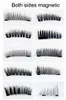 Factory price 3D Magnetic False Eyelashes Extension Magnetic Eyelashes Makeup Soft Hair Magnetic Fake Eyelashes with retail packaging