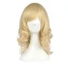 100% Brand New Brand Fashion Picture Full Lace Wigsbeautiful Mix Blonde Parrucche afro-ricci di moda Parrucca corta da donna