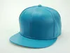 2017 New Leather Blank No Brand Snapback Caps Baseball Hats224j
