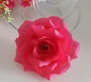 10 CM 20Colory Sztuczne tkaniny Jedwab Róża Kwiat Głowica DIY Decor Vine Wedding Arch Wall Flower Accessory G618