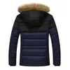 All'ingrosso- Ispessimento Giacca invernale Uomo Abbigliamento di marca Capispalla casual Parka Cappotti Piumino caldo Collo di pelliccia Cerniera Indumento DJ07402