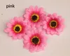 4colors Dia 7cm / 2.75inch en gros émulational héronsbill ou tête de tournesol pour mariage, maison, jardin, ou coiffure couvre-chef ornement