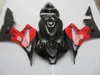 Injection bodywork fairing kit for Honda CBR600RR 07 08 red black fairings set CBR600RR 2007 2008 OT16