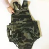 Nyaste nyfödda barnkläder Sommar ärmlös Romper Camouflage Jumpsuits Infant Bebes Passar Fashion Toddler Kids Jumpsuits Sunsuit