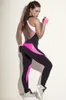 Set da Yoga per Fitness da Donna Palestra Sport da Corsa Tute da Jogging Tuta da Ballo Traspirante Tuta da Abbigliamento Sportivo ad Asciugatura Rapida