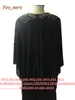 Echte afbeelding Lange Arabische islamitische kleding voor vrouwen Abaya in Dubai Kaftan Moslim Arabische Avondjurken V-hals Chiffon Beads Party Prom-jassen