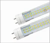 Tubo LED T8 28W 4 pés 288 leds fileiras duplas substituem lâmpada fluorescente 50W 4 pés AC85-265V UL CE FCC 50+