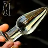 Pyrex glazen buttplug anale dildo kraal kristallen bol nep mannelijke penis vrouwelijke masturbator volwassen product seksspeeltje voor vrouwen mannen homo 17306485691