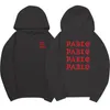 Whole Purpose Tour I Feel Like Pablo Hoodies Poleron Homme Mode Streetwear Sweatshirt Pullover Männer Frauen Hoodie Sweat Men2767548