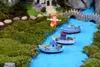 Muitos desenhos Artes de Barco e Artesanato Fadas Jardim Miniaturas Yacht Micro Paisagismo Gnomos Musgo Terrário Artificial Decoração Home