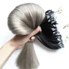 T1B/Grey Rey ombre cheveux humains 300g extensions de cheveux micro perles 1g/s argent ombre micro extensions de cheveux 300s 7a micro boucle extension brésilienne