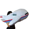 Dorimytrader 95cm Stor mjuk Söt Simulerad Tecknad Flygplan Toy 37 '' Big Stuffed Aircraft Doll Pillow Gift för Kids Dy61549