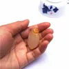 Natural agate plum fruit. Auspicious necklace pendant