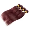CE-zertifiziertes reines Haar, gerade Welle, 100 g, 3 Teile/los, brasilianisches Menschenhaar, bündelt 9 Farben, 27 99J, 1bT613 Optionen