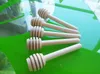 8cm long Mini Wooden Honey Stick Dipper Party Supply Wood Honey Spoon Stick for Honey Jar Stick3119625