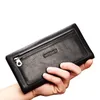 Mode Aus Echtem Leder Männer Brieftasche Berühmte Marke Brieftaschen Mann Geld Clip Tag Kupplungen Geldbörse Schwarz herren Geldbörsen Zipper M1019