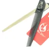 5.5inch 6.0inch Meisha Barber Salon Salon Scissorsプロの理髪シサーズセットJP440C髪の直線滑り鋏ホット、HA0243