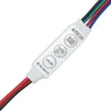 Mini-LED-Controller 2-polig bis 4-polig IR-Fernbedienung Streifen-Dimmer für 5050 3528 2835 3014 SMD RGB LED Flexibles Band