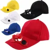 ソーラーパワーキャップの日焼け帽の帽子の冷却のためのクールなファンのための帽子の帽子の屋外ゴルフ野球釣りスナップバック野球帽子50pcs mk56