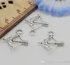 300Pcs Tibetan Silver Arrow Charms Pendant For Bracelet Jewelry 16x14mm