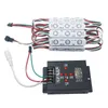 Edison2011 Super Bright WS2811 5050 3 LED Injection Modules with Round Lens Module Full Color 64 Modes Changing IP67 for Letter Sign Shop