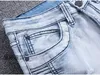 Байкерские джинсы GD Мужчины Джинсы Джинсы весна осенняя длинные карандашные отверстия.