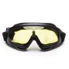 Outdoor-Sportbrille Radfahren Sonnenbrille Jagd Schutzausrüstung Airsoft GogglesX400 Schießen Taktische Skibrille NO02-103