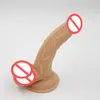 Kött 204 cm Big Sex Dildo Dongs med Suction Cup Real Penis Realistic Cock for Woman Adult Product Erotic Toys4041660