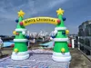 Bellissimo arco gonfiabile per albero di Natale largo 4 metri per decorazioni natalizie o ingresso in negozio