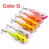 Sıcak Popper Yapay Balıkçılık Lures 8 cm-3.15 "/13g-0.44oz Plastik Bas Yem Topwater Tatlısu Balıkçılık Lure # 8 Yüksek Karbon Kanca