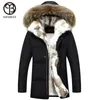 Whole 2016 New Down Coat Long winter Jackets men Parka Hooded High Quality Warm Plus Size Duck Down Coat Natural Fur Thick Co9562187